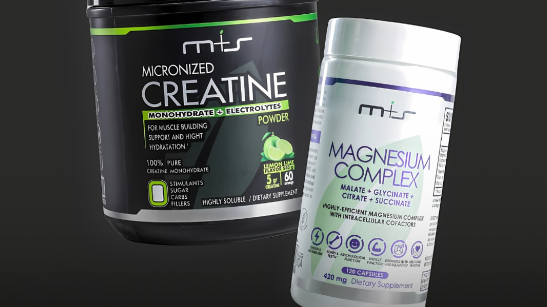The Latest From M+S For Your Well-being: Magnesium and Creatine!