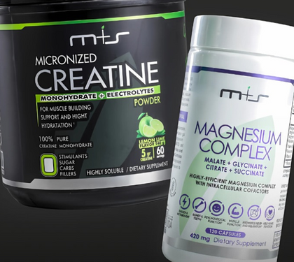 The Latest From M+S For Your Well-being: Magnesium and Creatine!