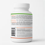 MPluss Vitamin C 500mg – supplement facts and ingredients label